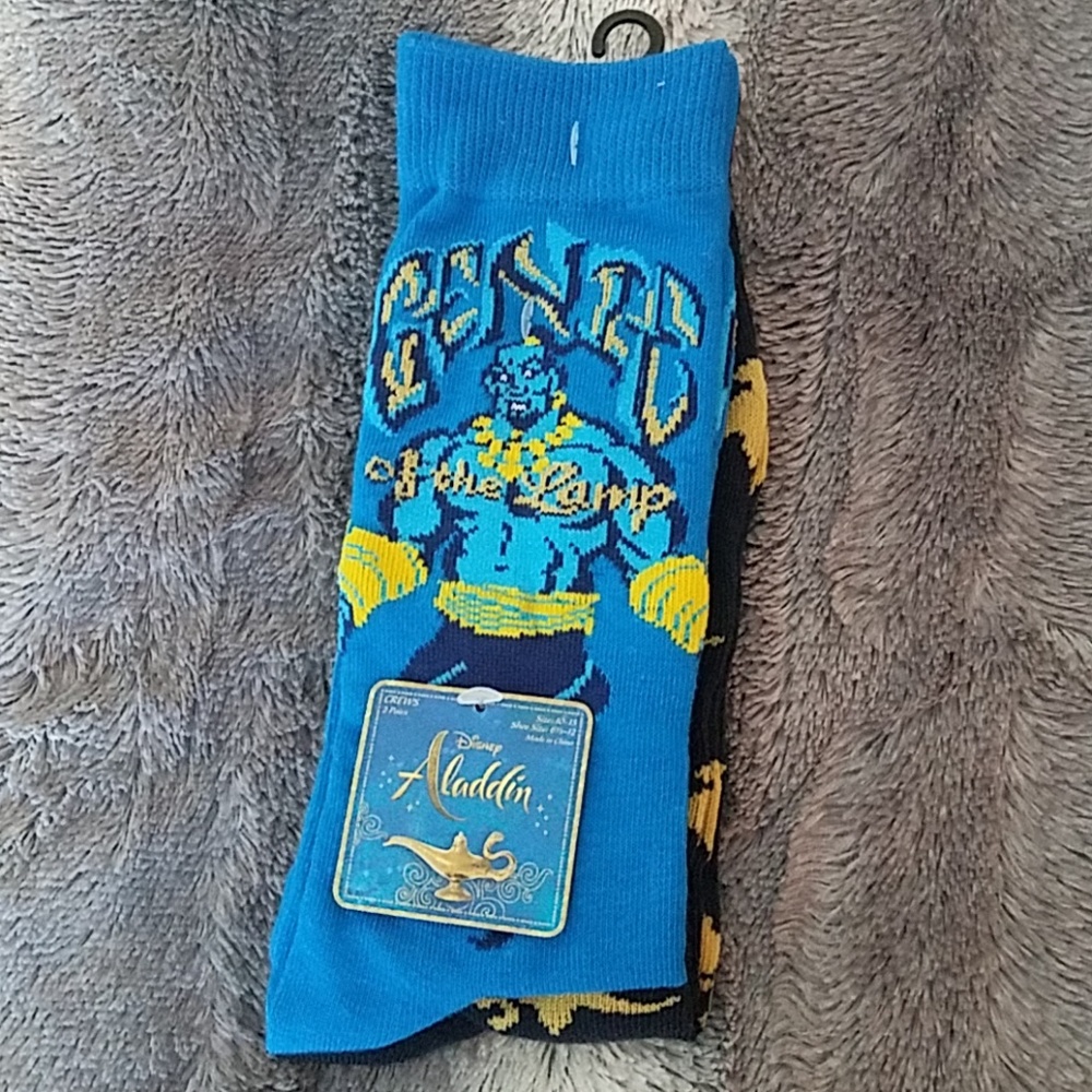 Aladdin socks 2 pair